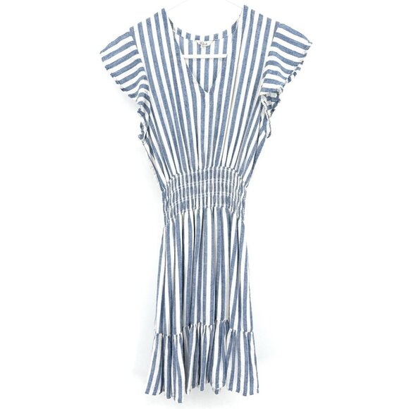 Rails Ashlyn Striped V Neck Dress Women’s  XXS - Picture 1 of 6